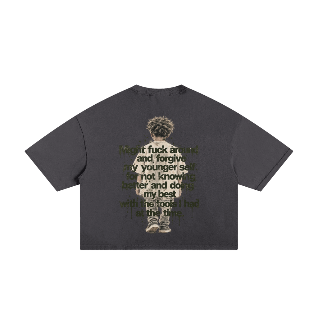 Forgiveness Classic Frayed Boxy Tee