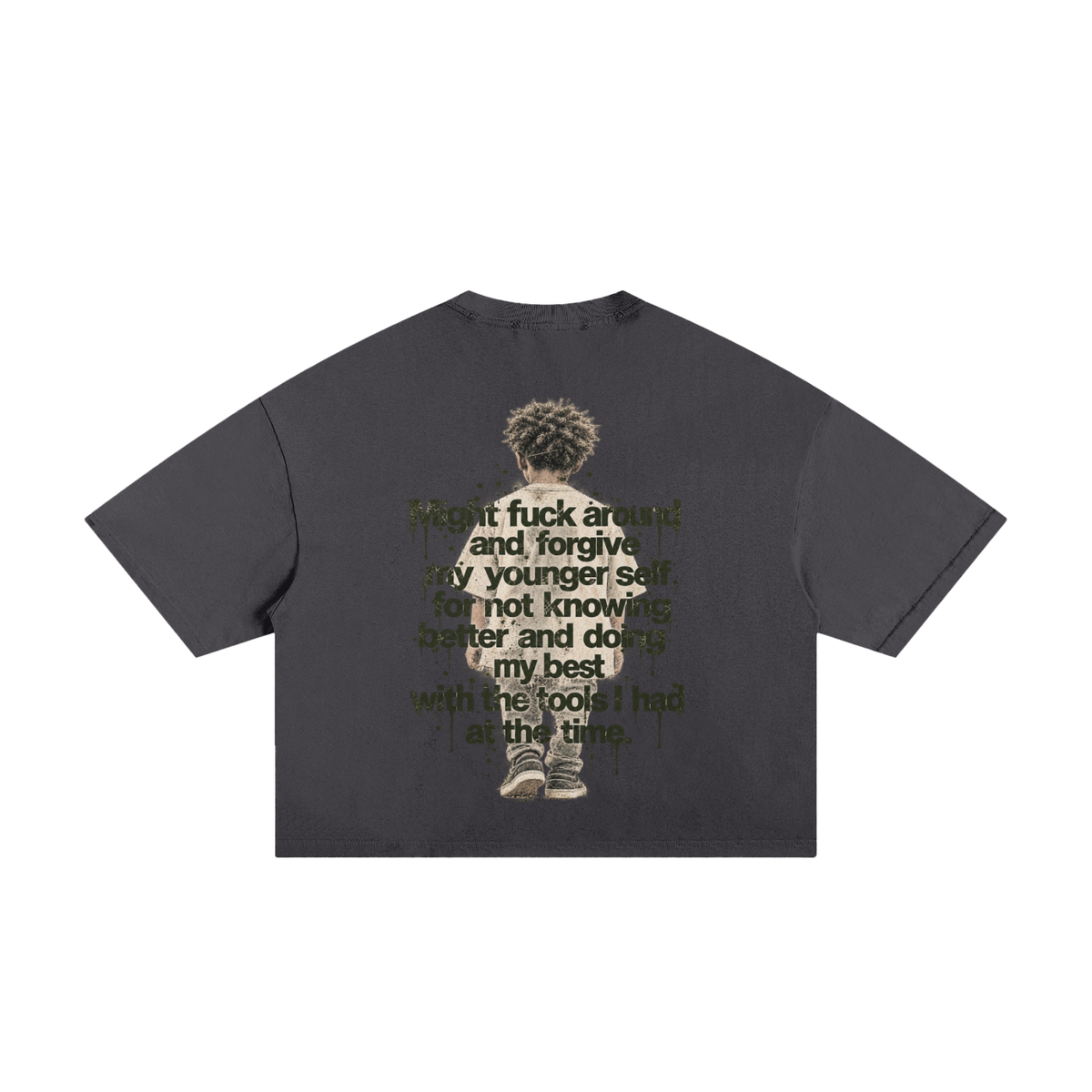 Forgiveness Classic Frayed Boxy Tee