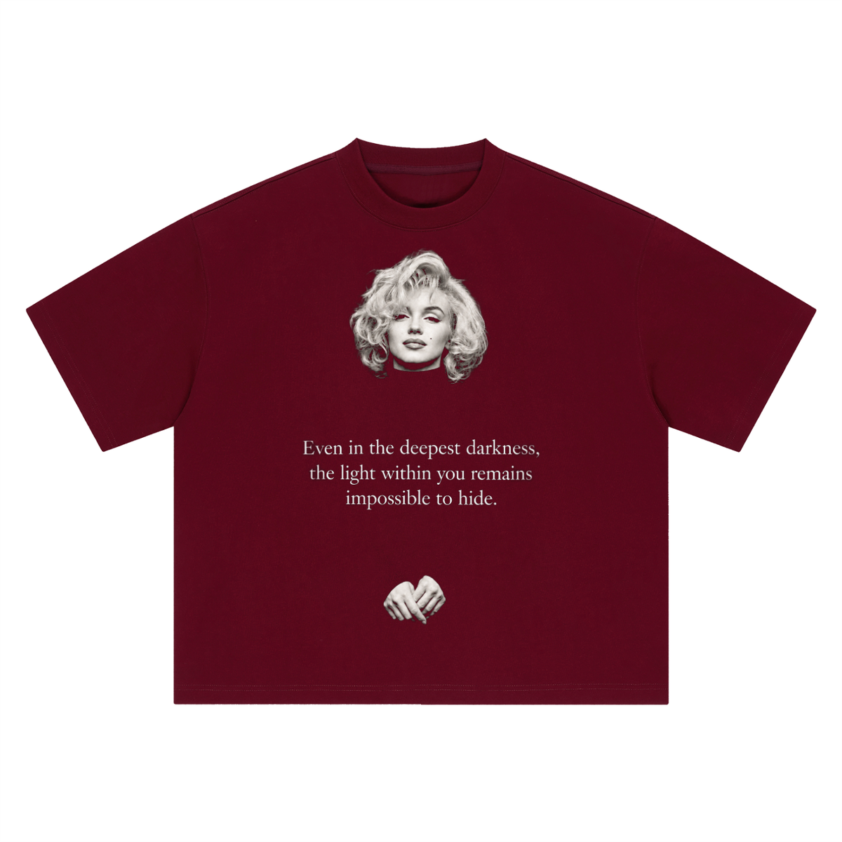 Marilyn Monroe Light in the Dark Boxy Oversized T