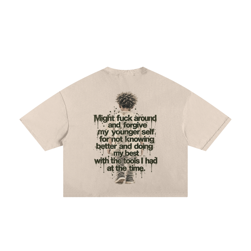 Forgiveness Classic Frayed Boxy Tee