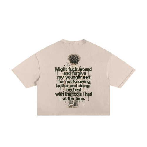 Forgiveness Classic Frayed Boxy Tee