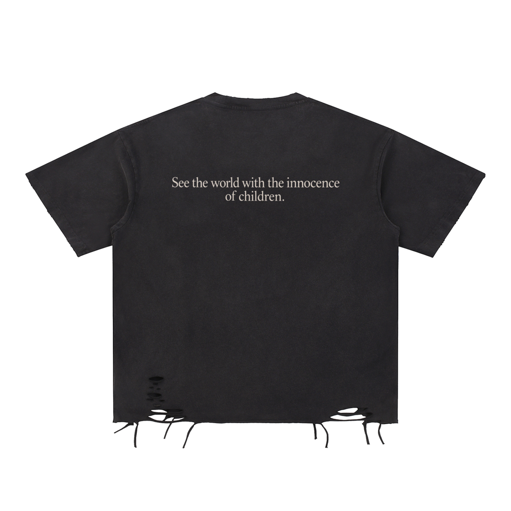 True Innocence Raw-Hem T-Shirt