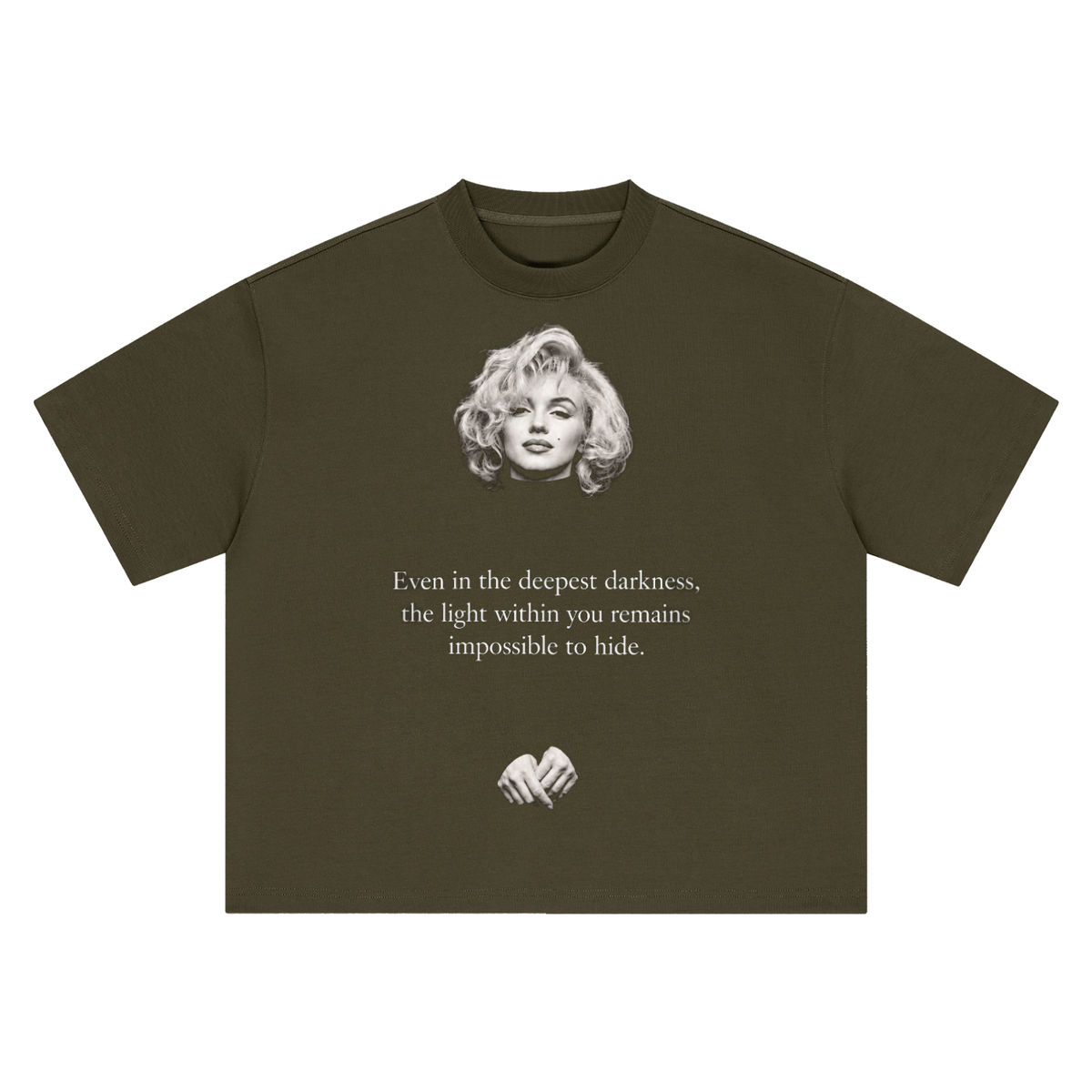Marilyn Monroe Light in the Dark Boxy Oversized T