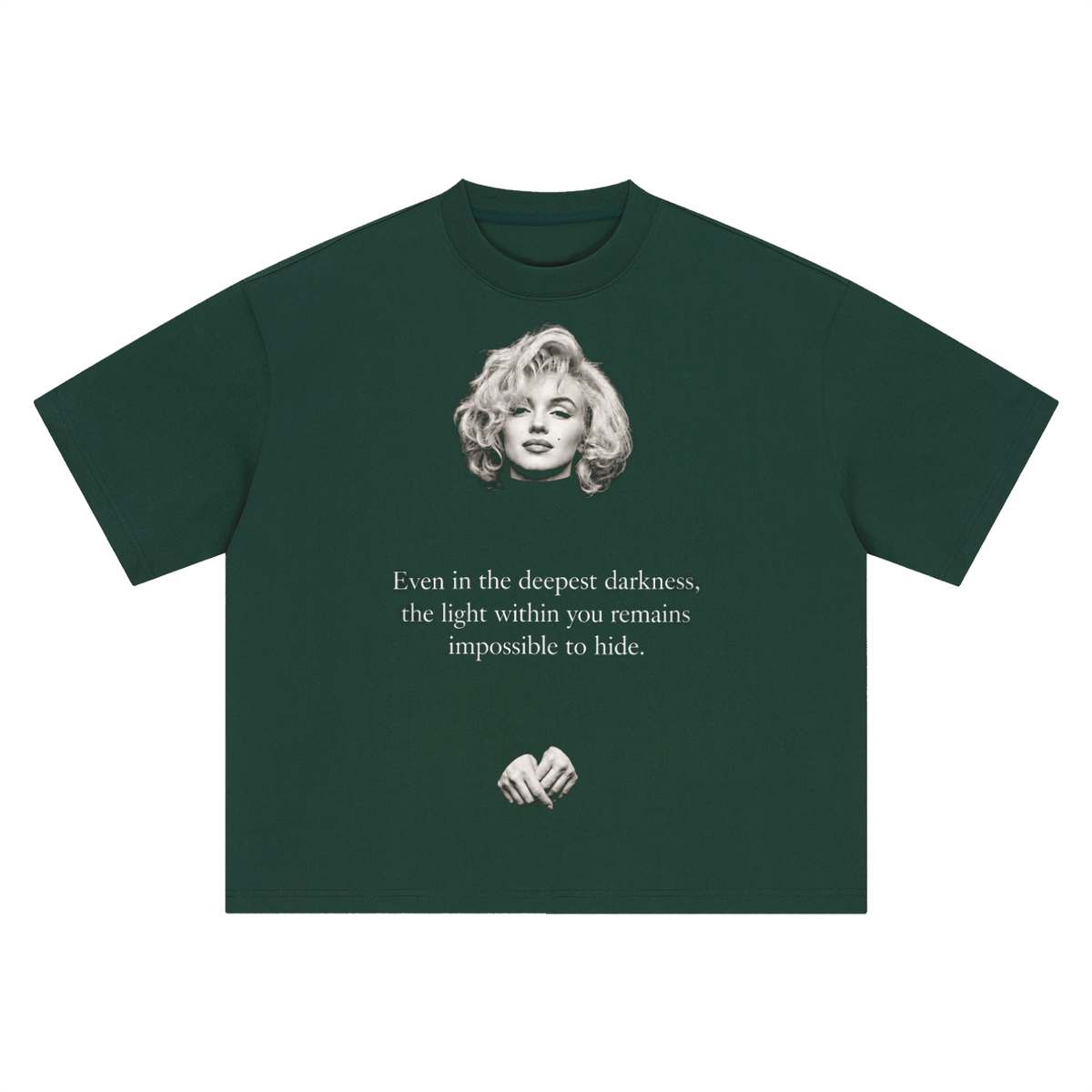 Marilyn Monroe Light in the Dark Boxy Oversized T
