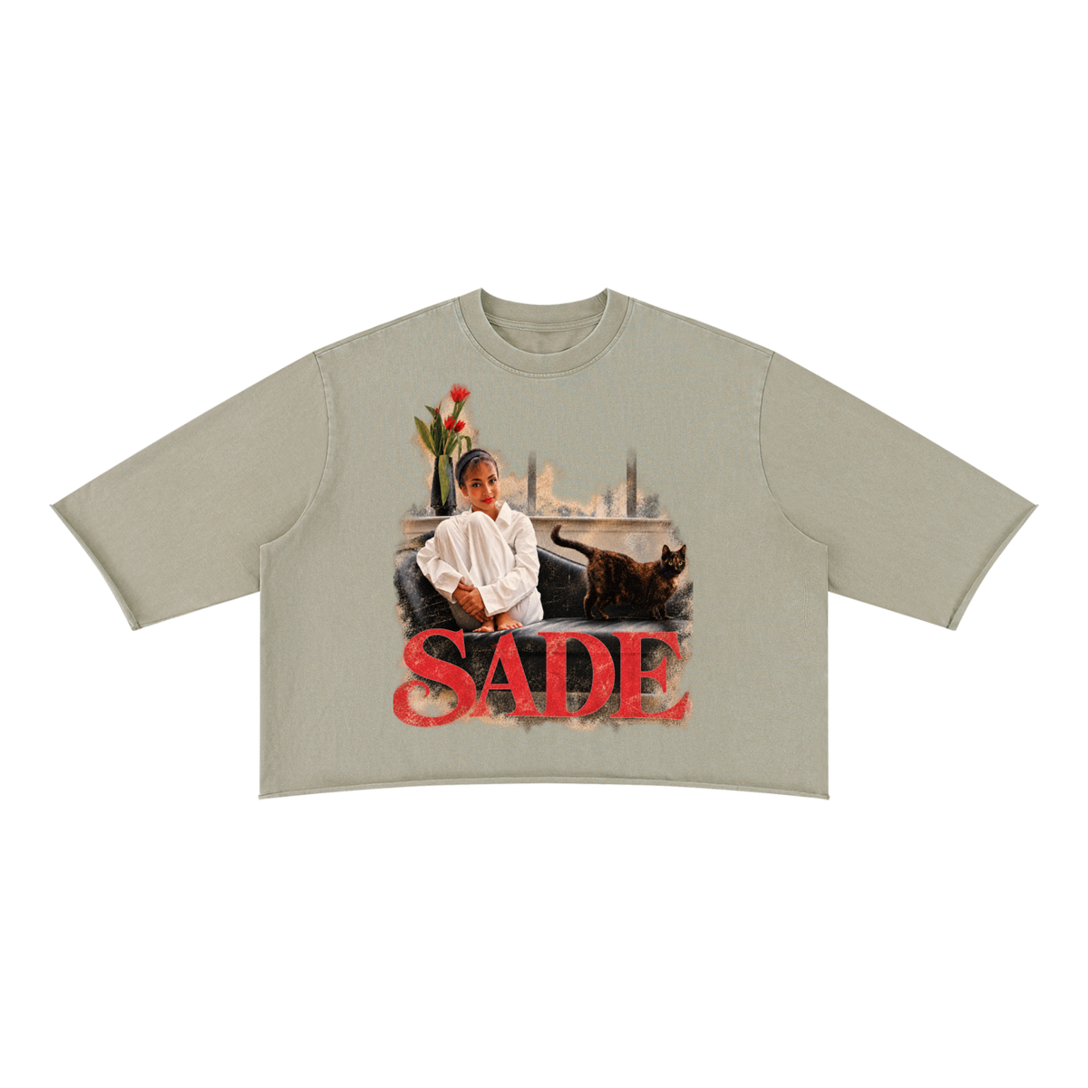 SADE Companionship Hem Boxy T-Shirt