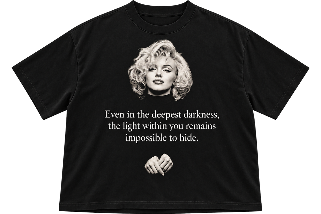 Marilyn Monroe Light in the Dark Boxy Oversized T
