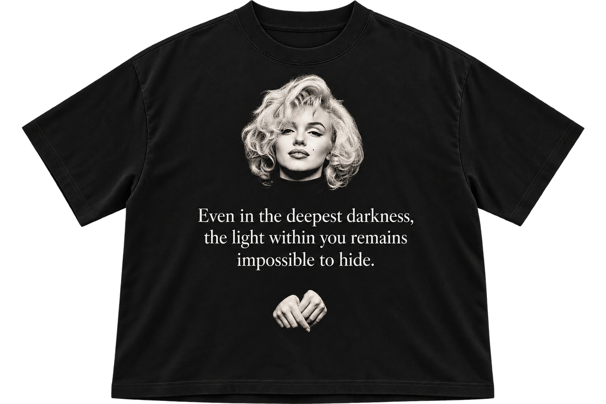 Marilyn Monroe Light in the Dark Boxy Oversized T